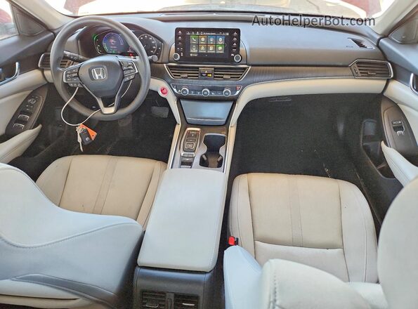 1HGCV3F49MA020923 2021 HONDA ACCORD Red Widok deski rozdzielczej