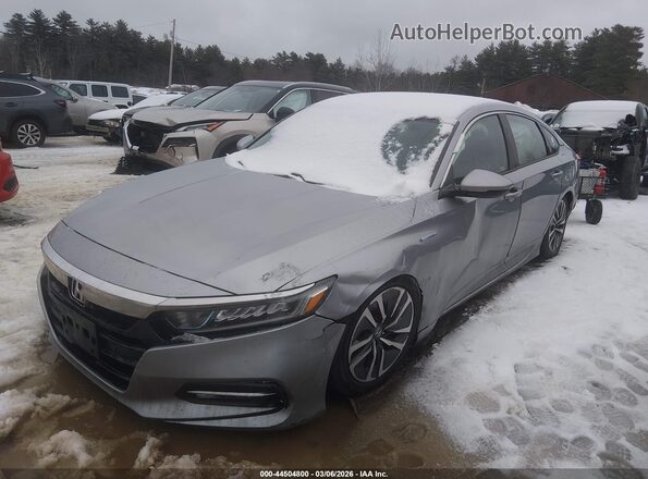 1HGCV3F50LA002947 2020 HONDA ACCORD HYBRID Silver Vista frontal