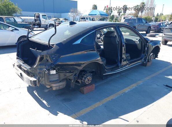 1HGCV3F51KA014362 2019 HONDA ACCORD HYBRID Black Հետևի աջ