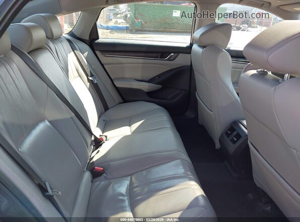 1HGCV3F52LA008099 2020 HONDA ACCORD HYBRID Серый Вид наклейки с VIN-кодом