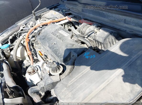 1HGCV3F52LA008099 2020 HONDA ACCORD HYBRID Серый Вид сзади
