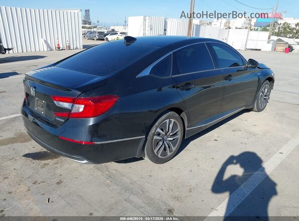 1HGCV3F53LA013067 2020 HONDA ACCORD HYBRID Black Rear right