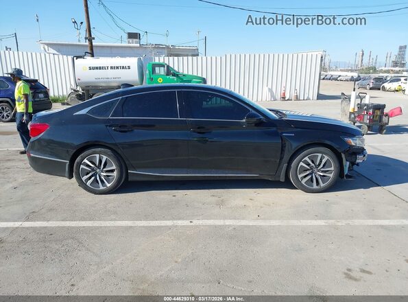 1HGCV3F53LA013067 2020 HONDA ACCORD HYBRID Black 360 interior view