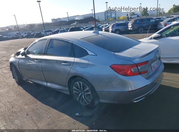 1HGCV3F54KA013707 2019 HONDA ACCORD HYBRID Silver 