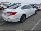 2019 Honda Accord Hybrid Ex-l White vin: 1HGCV3F57KA001504