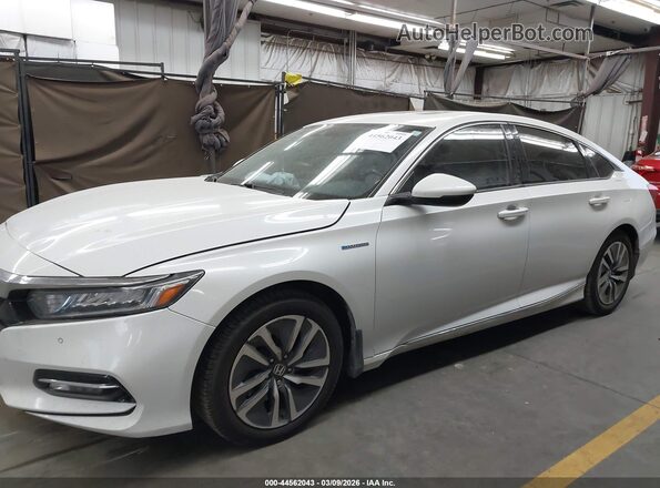1HGCV3F59LA003384 2020 HONDA ACCORD HYBRID White Widok wnętrza 360 stopni