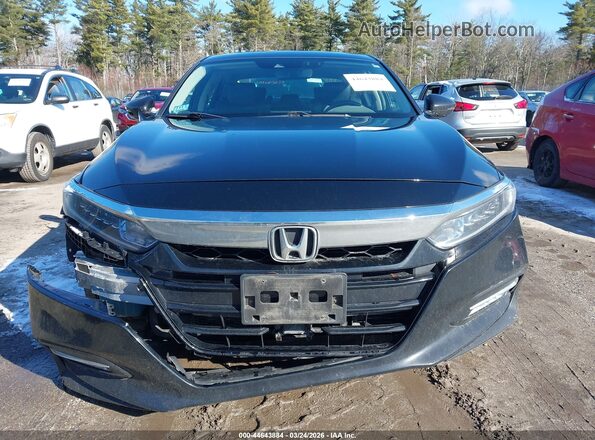 1HGCV3F66JA007723 2018 HONDA ACCORD HYBRID Черный Вид щитка приборов