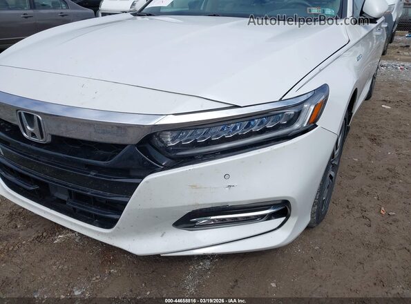 1HGCV3F90LA009903 2020 HONDA ACCORD HYBRID Белый Вид спереди