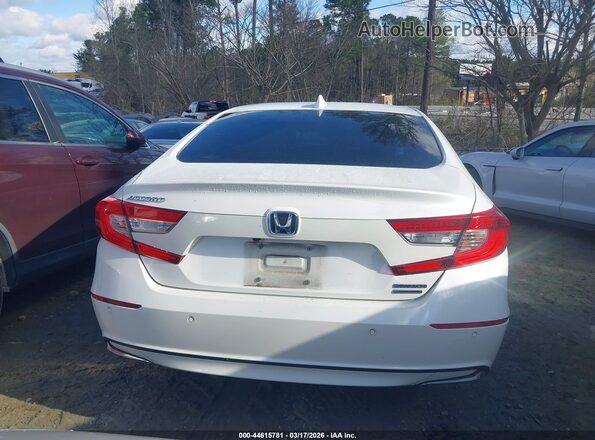 1HGCV3F93MA001442 2021 HONDA ACCORD HYBRID Белый 