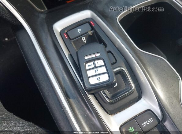 1HGCV3F93MA001442 2021 HONDA ACCORD HYBRID Белый Вид панели приборов