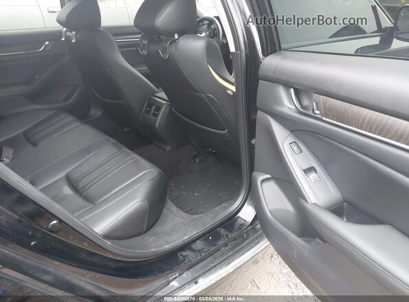 1HGCV3F94KA000068 2019 HONDA ACCORD HYBRID Black VIN կոդի պիտակի տեսք