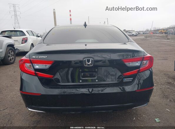 1HGCV3F94KA000068 2019 HONDA ACCORD HYBRID Black 