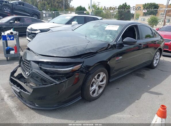 1HGCY1F26SA011538 2025 HONDA ACCORD Black Przód lewy