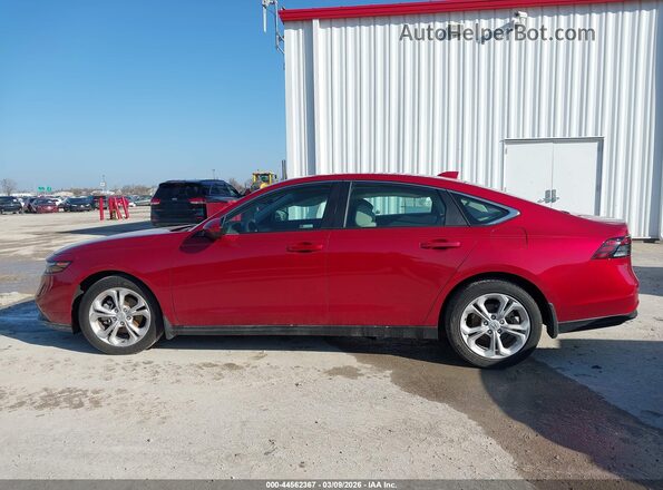 1HGCY1F29RA010636 2024 HONDA ACCORD Красный Панорамный вид салона 360°