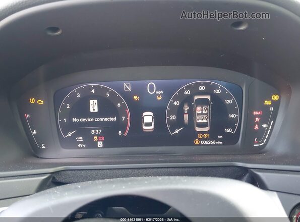 1HGCY1F2XSA003944 2025 HONDA ACCORD Красный Вид задних сидений