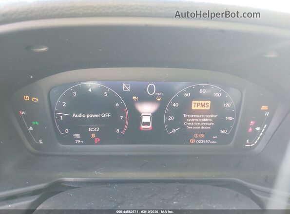 1HGCY1F30PA024608 2023 HONDA ACCORD Белый Вид задних сидений