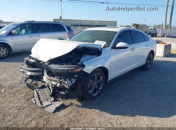 1HGCY1F30PA024608 2023 HONDA ACCORD Белый Передняя левая четверть