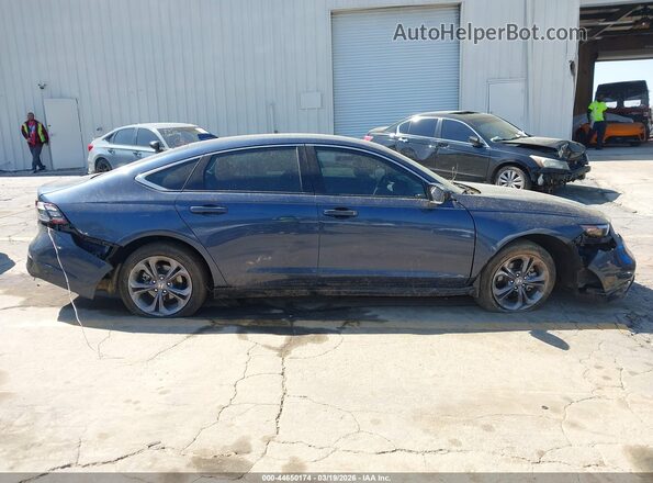 1HGCY1F32RA092654 2024 HONDA ACCORD Синий Вид задней части салона