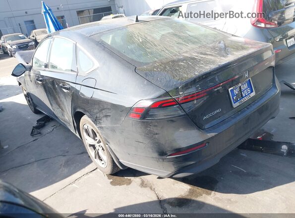 1HGCY1F36PA002497 2023 HONDA ACCORD Черный Задняя левая четверть