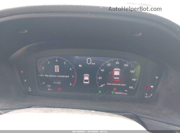 1HGCY1F37PA044452 2023 HONDA ACCORD Серебряный Вид задних сидений