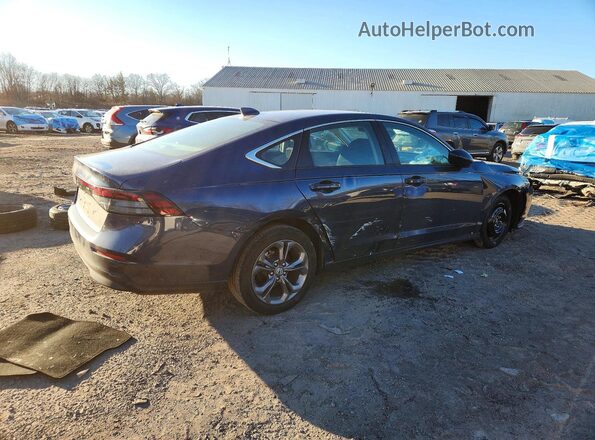 1HGCY1F37RA053557 2024 HONDA ACCORD Синий Задняя правая четверть