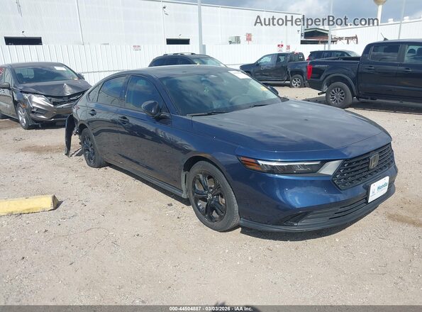 1HGCY1F44SA002192 2025 HONDA ACCORD Синий Передняя правая четверть