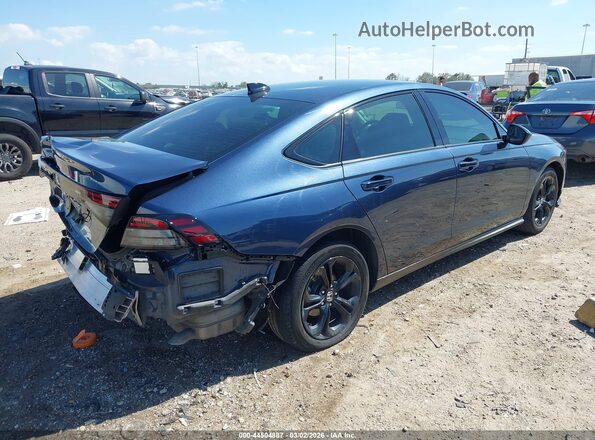 1HGCY1F44SA002192 2025 HONDA ACCORD Синий Задняя правая четверть