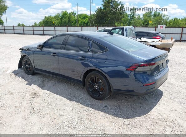 1HGCY1F45SA090475 2025 HONDA ACCORD Blue უკანა მარცხენა