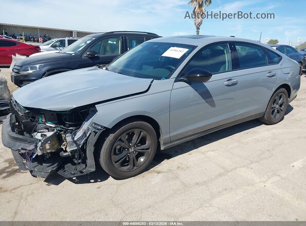 1HGCY1F49SA089006 2025 HONDA ACCORD Серый Передняя левая четверть