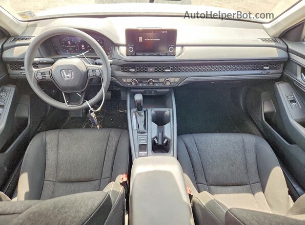 1HGCY1F4XSA002522 2025 HONDA ACCORD Белый Вид панели приборов