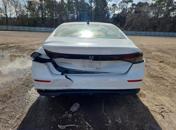 1HGCY1F4XSA002522 2025 HONDA ACCORD Белый Вид сзади