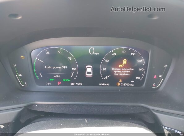 1HGCY2F52SA045606 2025 HONDA ACCORD HYBRID White Вид задніх сидінь