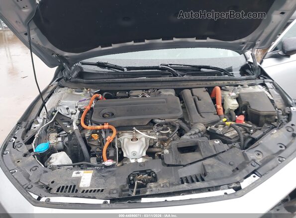 1HGCY2F53PA015389 2023 HONDA ACCORD HYBRID Серебряный Вид сзади