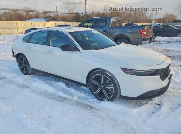 1HGCY2F53SA089159 2025 HONDA ACCORD Белый Передняя правая четверть