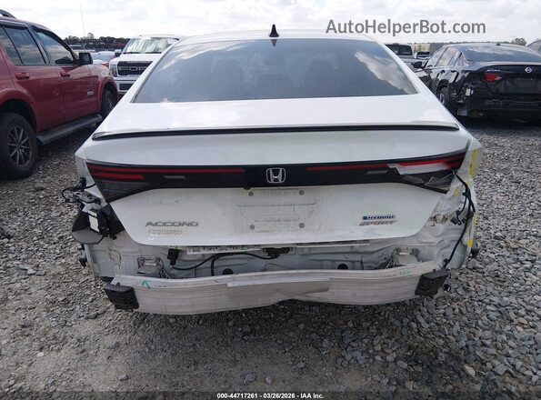 1HGCY2F55RA067092 2024 HONDA ACCORD HYBRID Серебряный Вид спереди