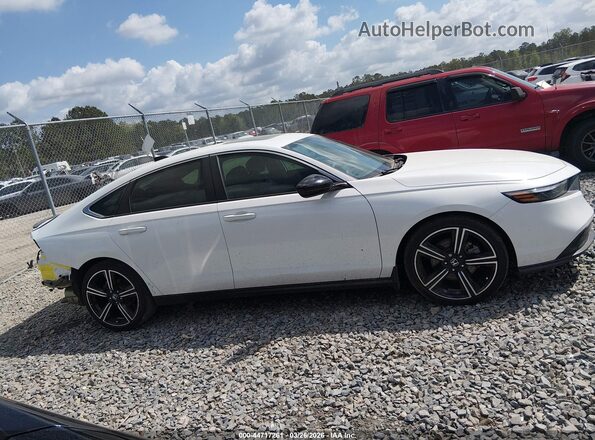 1HGCY2F55RA067092 2024 HONDA ACCORD HYBRID Серебряный Панорамный вид салона 360°