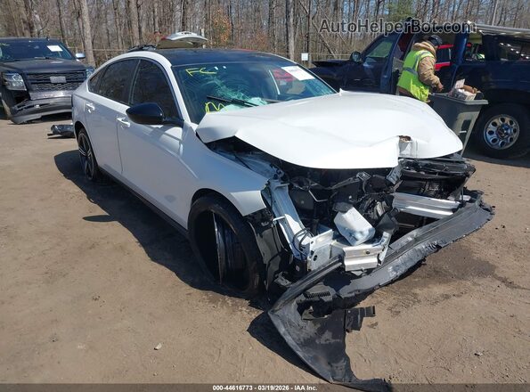 1HGCY2F56PA034616 2023 HONDA ACCORD HYBRID Белый Передняя правая четверть