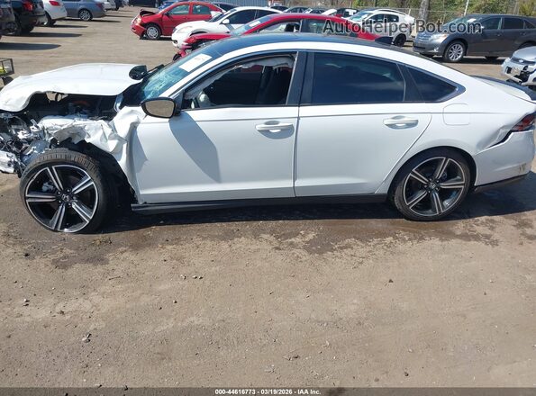 1HGCY2F56PA034616 2023 HONDA ACCORD HYBRID Белый Панорамный вид салона 360°