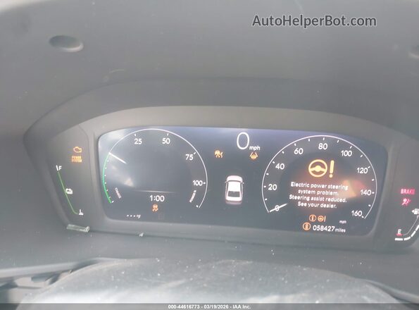 1HGCY2F56PA034616 2023 HONDA ACCORD HYBRID Белый Вид задних сидений