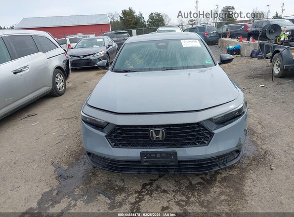 1HGCY2F57RA076876 2024 HONDA ACCORD HYBRID Gray Dashboard view