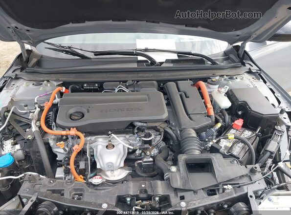1HGCY2F57SA024640 2025 HONDA ACCORD HYBRID Серый Вид сзади