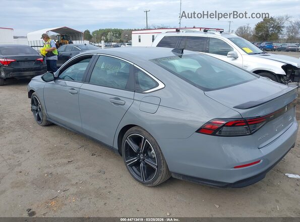 1HGCY2F57SA024640 2025 HONDA ACCORD HYBRID Серый Задняя левая четверть