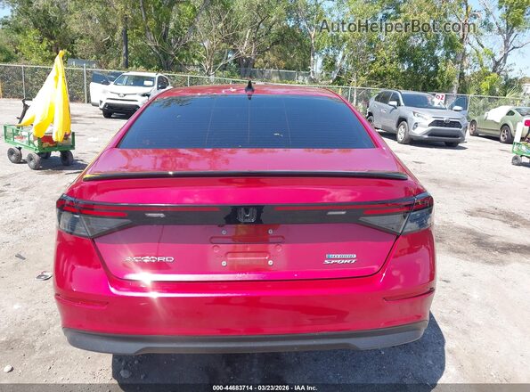 1HGCY2F58RA034264 2024 HONDA ACCORD HYBRID Red 