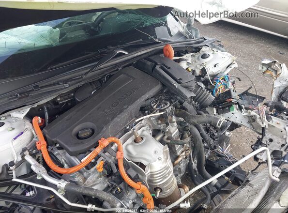 1HGCY2F5XRA015540 2024 HONDA ACCORD HYBRID Белый Вид сзади