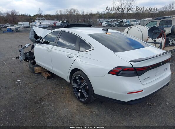 1HGCY2F5XRA015540 2024 HONDA ACCORD HYBRID Белый Задняя левая четверть