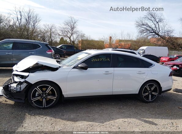 1HGCY2F5XRA075205 2024 HONDA ACCORD HYBRID White 