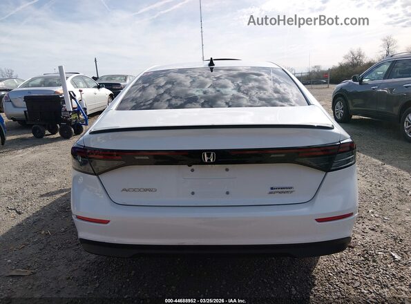 1HGCY2F5XRA075205 2024 HONDA ACCORD HYBRID White 