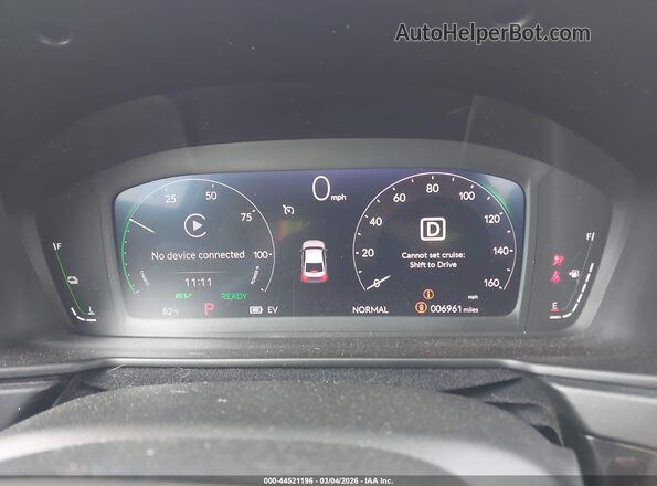 1HGCY2F5XSA037558 2025 HONDA ACCORD HYBRID Красный Вид задних сидений