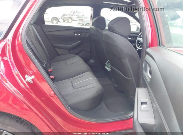 1HGCY2F5XSA037558 2025 HONDA ACCORD HYBRID Красный Вид наклейки с VIN-кодом