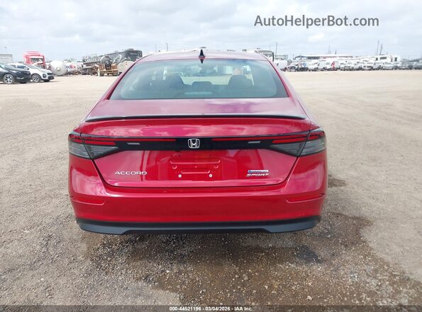 1HGCY2F5XSA037558 2025 HONDA ACCORD HYBRID Красный 